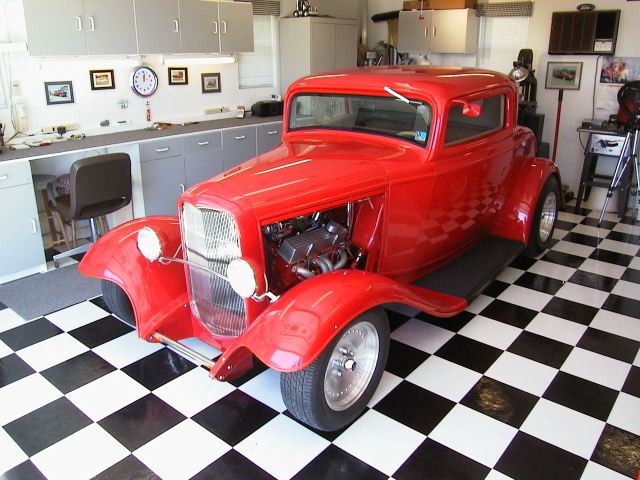 This 32 Ford was built from the ground up as a pure street rod