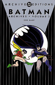 Click here to order BATMAN ARCHIVES: Volume Three