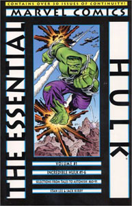 Click here to order THE ESSENTIAL INCREDIBLE HULK: Volume One