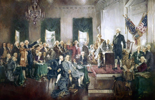 Washington at the Constitutional Convention