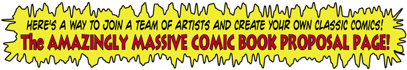 The Amazingly Massive Comic Book Proposal Page