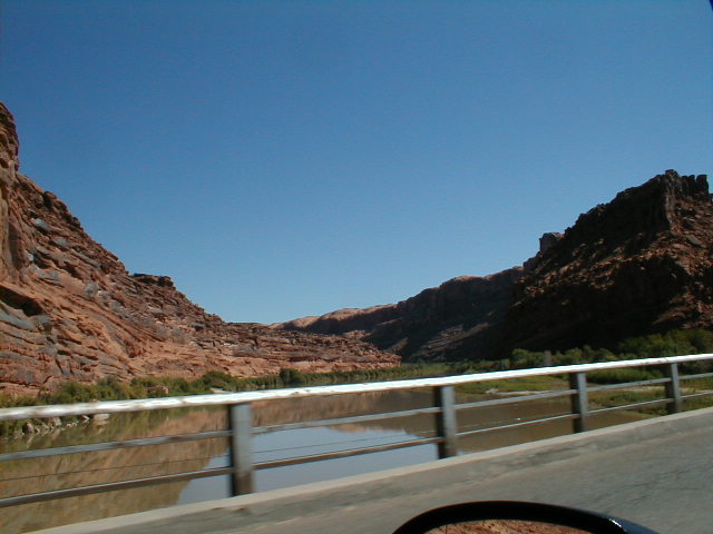 Colorado River south of Moab, UT