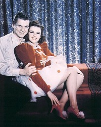 Publicity photo: Jackie Cooper and Judy Garland
