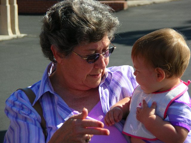 Great Grandma
                  Meets Kirstin