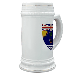 Beer Stein - BIOT Coat of Arms is on the other
                    side...
