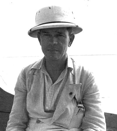 Betillion, the Diego Garcia island Manager,
                    about 1944