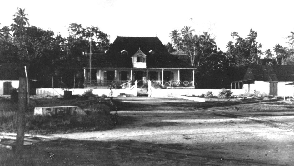 The Plantation Manager's House about
1944