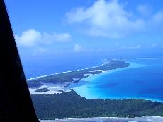 Approaching the Island on 15 Feb 04