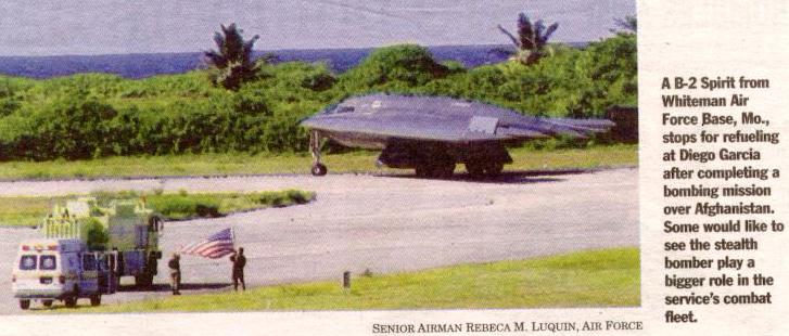 B-2 Landing Diego Garcia