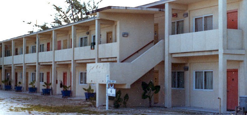 BOQ 4 -
                  Officers' Quarters on Diego Garcia, 1982