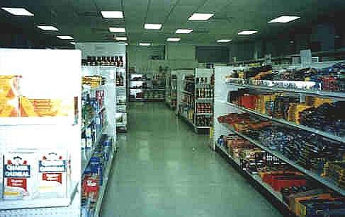 Package Store Interior