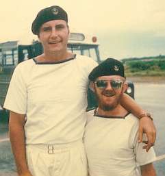 Brits from Naval Party 1002, 1976