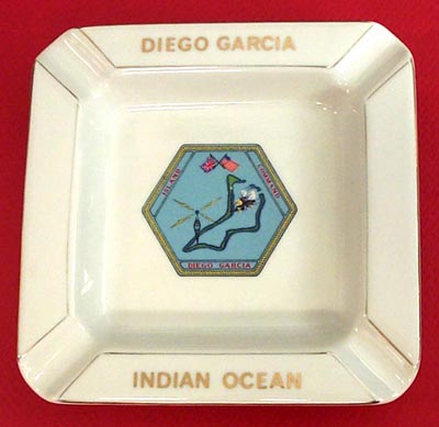 1973 Diego
                  Garcia Ashtray