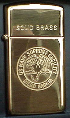 Solid Brass
                  Zippo - NSF, date unknown