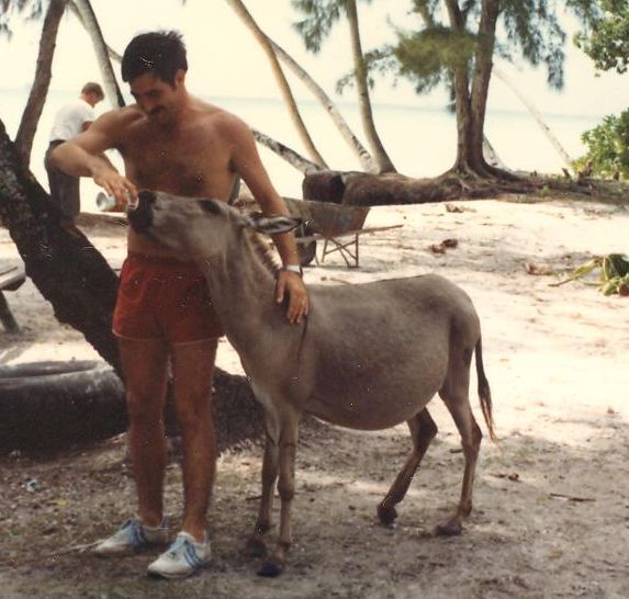 Missy the Beer Drinking Donkey