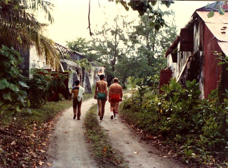 Main Street, East Point Plantation,
                            Diego Garcia, 1982