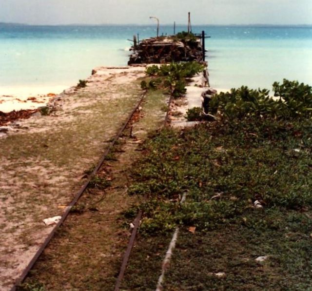 The Pier at
                    East Point Plantation, Diego Garcia, 1982