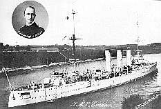 The German Cruiser EMDEN, 1914