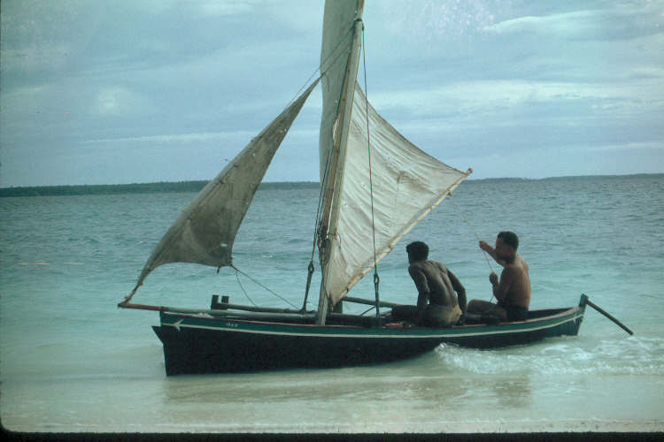 Diego Garcia
                    Sailboat 1969