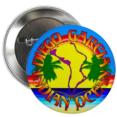 Diego Garcia Sunset lapel button
