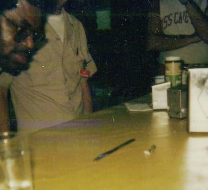 Larry Rushing's Crab Race at the CPO Club 1983