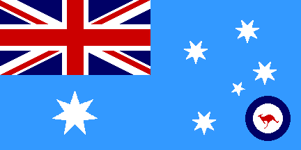Royal
                  Australian Air Force Flag - post-1982