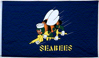US Navy
                  SEABEE Flag