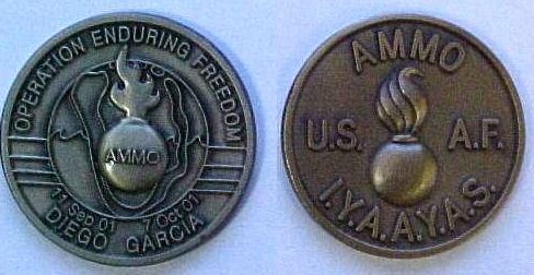 USAF
                  Ammo Coin, 2001