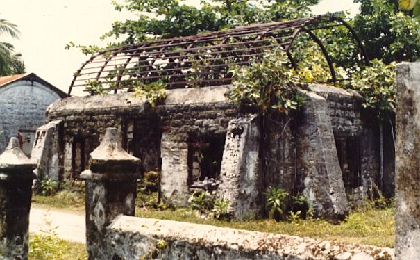 Old Jail at East Point
                  Plantation, Diego Garcia, 1982