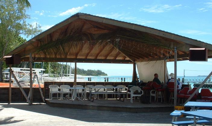 Diego
                    Garcia Yacht Club Deck and Bandstand, 2003