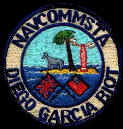 First
                NAVCOMSTA Diego Garcia Patch - the donkey looked too
                much like a dog - 1971