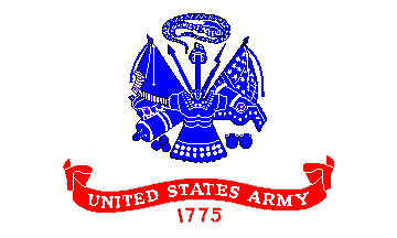 Flag of
                  the US Army