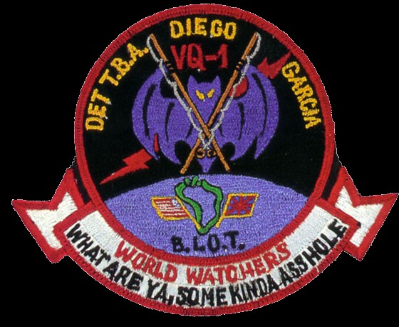 VQ-1 Det, Diego Garcia Patch