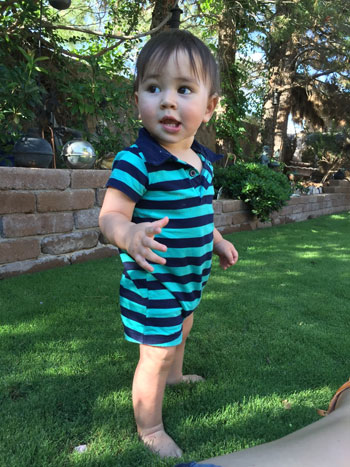 Learning to walk 