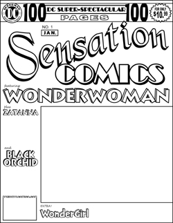 Click Here for SENSATION COMICS!