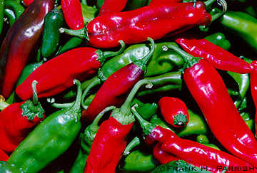 Red and green chiles