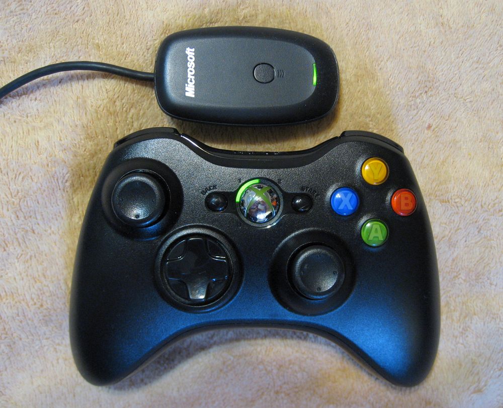 Genuine Microsoft Xbox 360 Wireless Controller w/ 1086
