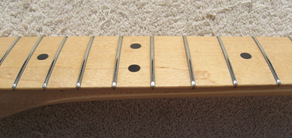 Genuine 1993 Fender Stratocaster Strat Maple Neck MN3 MIM Silver