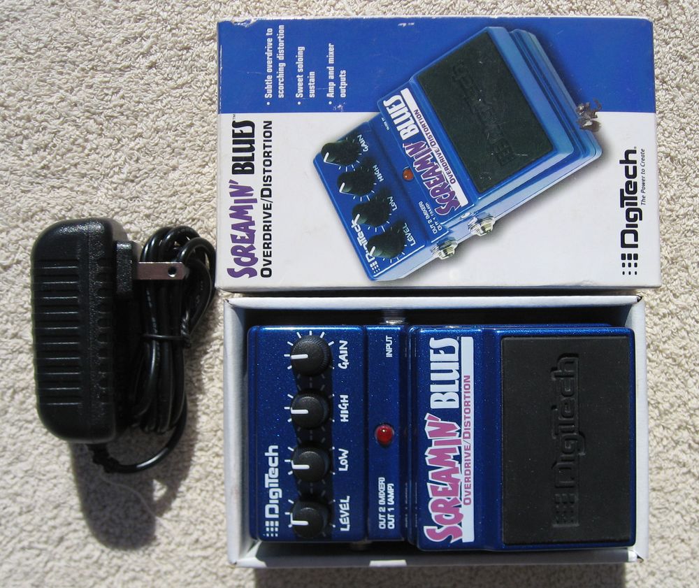 DigiTech Screamin' Blues エフェクター DigiTech Screamin Blues Pedal w/ 