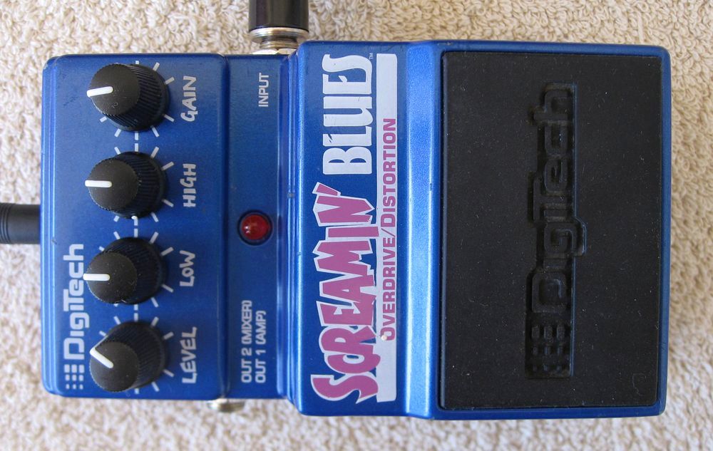 DigiTech Screamin Blues Pedal w/ 