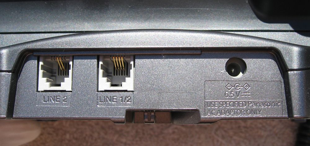 Panasonic KX-TG9391T 2-Line DECT 6 Corded/Cordless Handset Answering