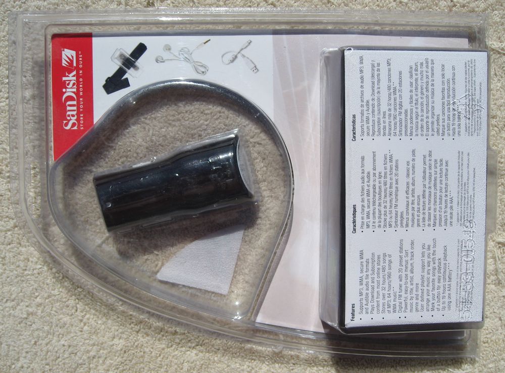 SanDisk Sansa m250 2 GB MP3 Player Complete *Brand New* Uses One AAA BatteryUSA 619659024666 eBay