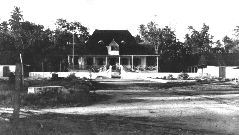 The Plantation Manager's House about
                              1944