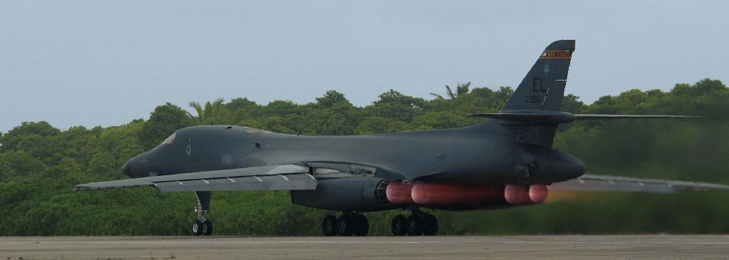 B-1 Takeoff
            Roll Diego Garcia