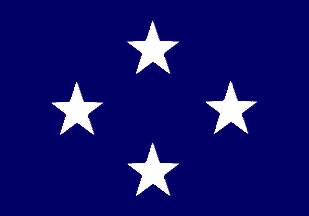 Commander, US
                  Atlantic Fleet's Flag, 1957. The US Navy did not have
                  a Flag at the time.