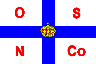 The Orient Steam
                  Navigation Company House Flag, 1882